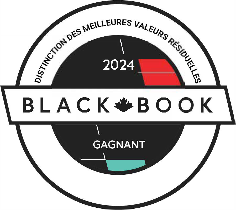 Canadian Black Book Prix de la Meilleure valeur retenue 2024 : catégorie principale des VUS sous-compacts